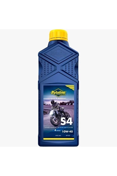 Putoline S4 10w-40 4 Zamanlı Motosiklet Mineral Yağ 1 Litre ürün görseli 1