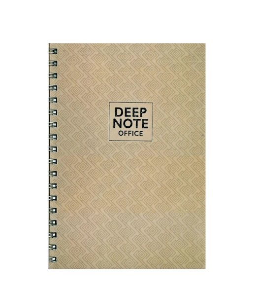 Özkan Deep Note 17x24 Sp. Çizgili Defter 100 Yap. Bej ürün görseli 1