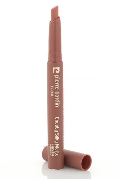 Pierre Cardin Chubby Silky Matte Lipstick – Waterproof-Ruj-Chocolate-612 ürün görseli 1