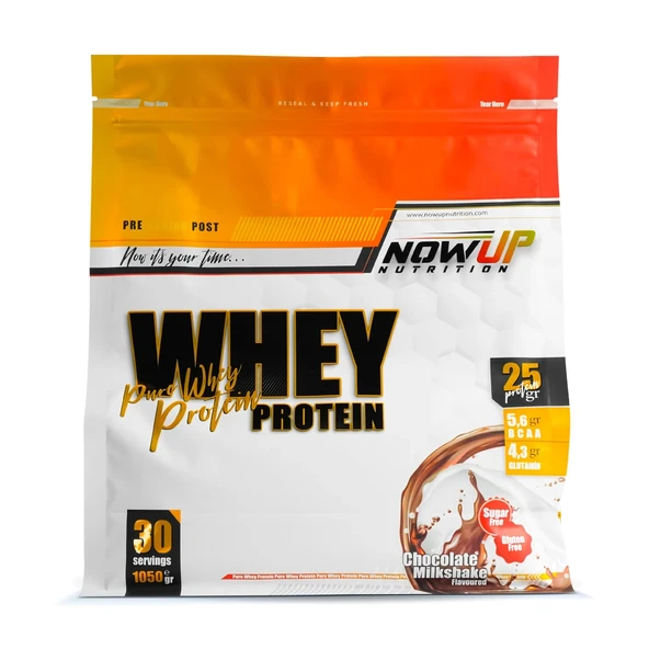 Nowup Nutrition %100 Whey Protein Tozu Çikolata Aromalı - 1050 Gr. ürün görseli 1