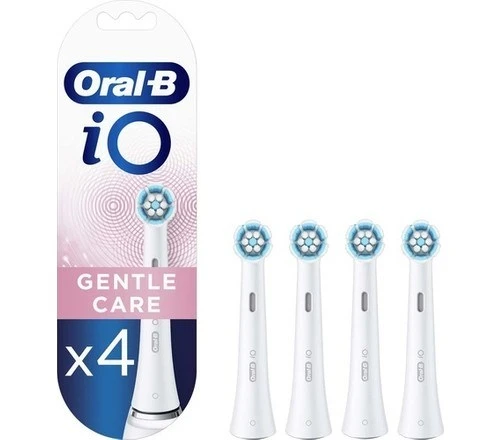 Oral-B iO Gentle Care Beyaz 4’lü Diş Fırçası Yedek Başlığı ürün görseli 1