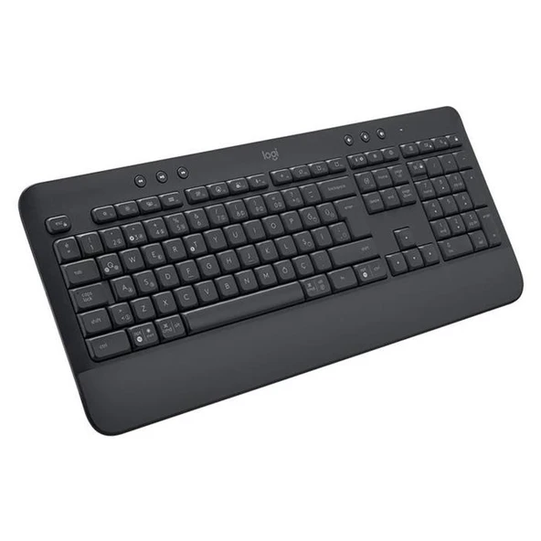 Logitech K650 920-010919 Q Mm Kablosuz Klavye Siyah - Resim 3