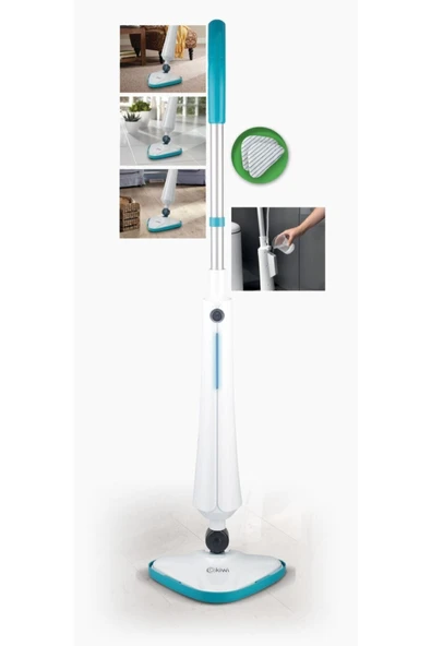 Kiwi Ksc-4215 Antibakteriyel Buhar Basınçlı Temizleyici Ve Dezenfektan Mop ürün görseli 1