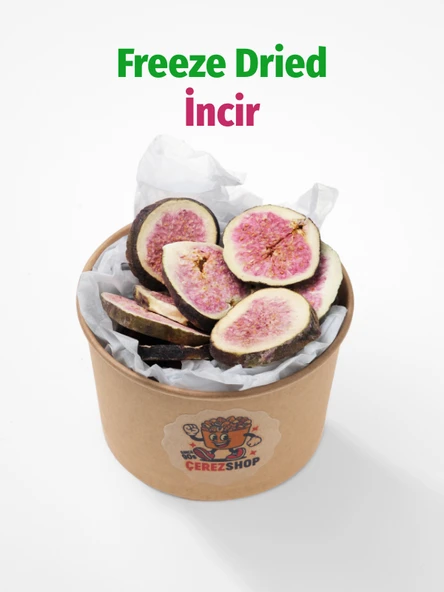 Freeze Dried İncir Dondurarak Kurutulmuş Meyve Cipsi ürün görseli 1