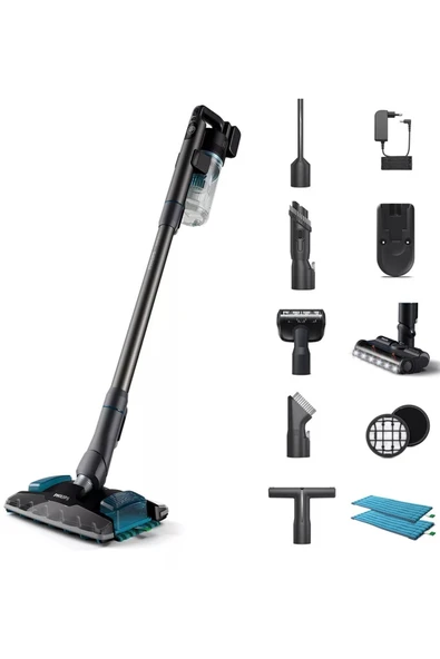 Philips Xc8057/01 Aqua Plus 8000 Serisi – Islak & Kuru Dik Süpürge ürün görseli 1