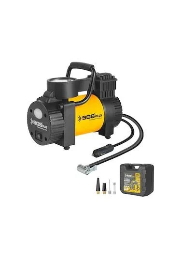 SGS 5390 ARAÇ KOMPRESÖRÜ 12V 100PSI(BASINÇ GÖSTERGELi) ürün görseli 1