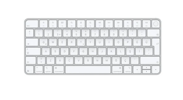 APPLE Touch ID Özellikli Magic Keyboard Bluetooth, Şarj Edilebilir.  (Usb-C) ürün görseli 1