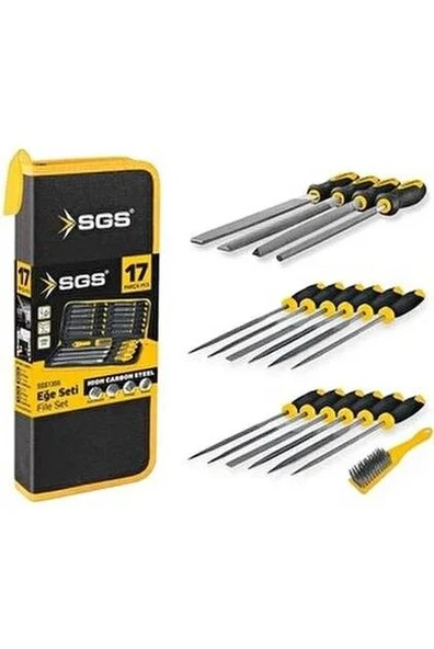 SGS 1355 EĞE SETİ 17PARÇA ürün görseli 1