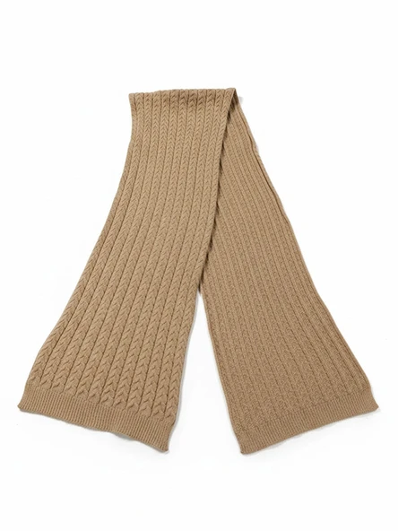 Only   ONLYASMIN KNIT SCARF CC Kadın Kahverengi Atkı - 15350200 ürün görseli 1