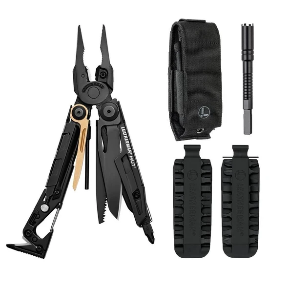 Leatherman Mut Black +Siyah Molle Kılıf+Set Multi Tool ürün görseli 1