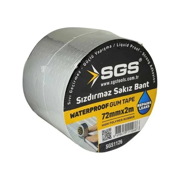 SGS 1126 SIZDIRMAZ SAKIZ BANT 72MM*2MT ürün görseli 1