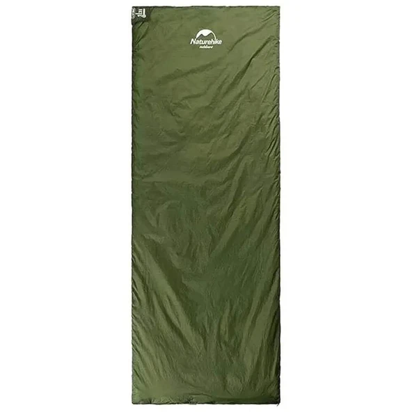 Naturehike Lw180 Mini Uyku Tulumu Sol Fermuar Xl Beden Yeşil Renk ürün görseli 1