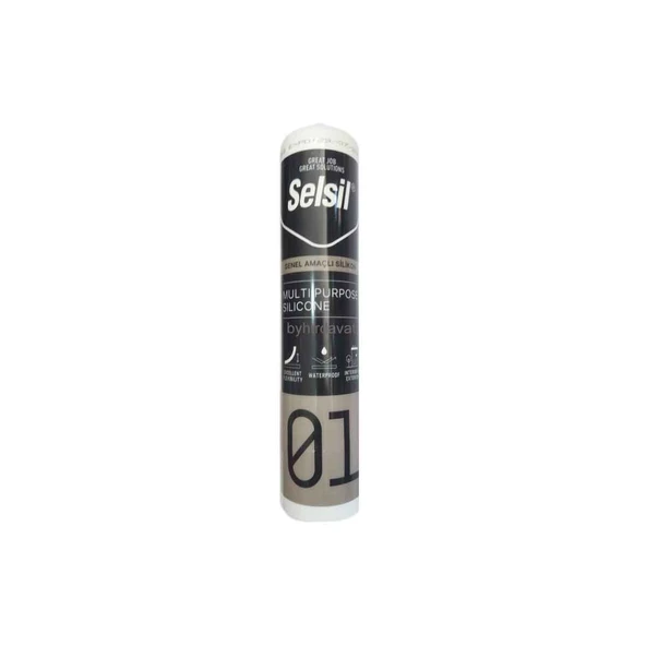 SELSİL BEYAZ SİLİKON 280 GR ürün görseli 1