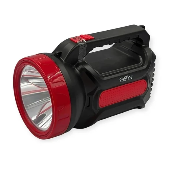 CATA 9952 SOMA LEDLİ EL FENERİ KIRMIZI ürün görseli 1
