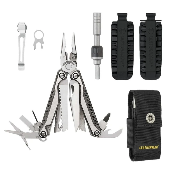 Leatherman Charge Plus Tti Tam Set Full Paket ürün görseli 1