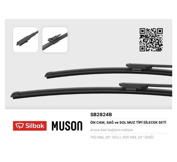 SİLECEK SÜPÜRGESİ ÖN YM 307+C4 ürün görseli 1