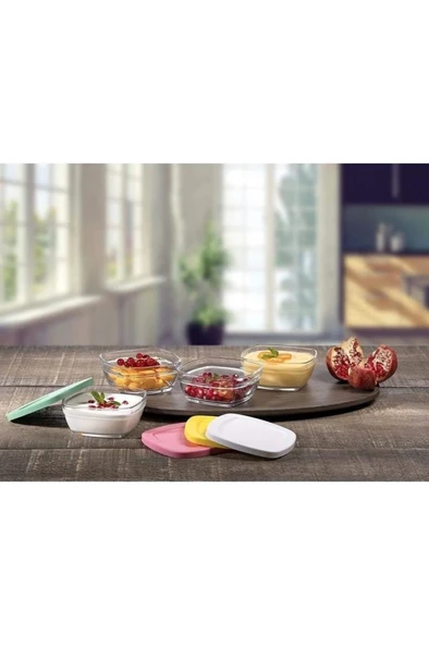Paşabahçe 96840 Pudding Saklama Kabı 4'lü ürün görseli 1