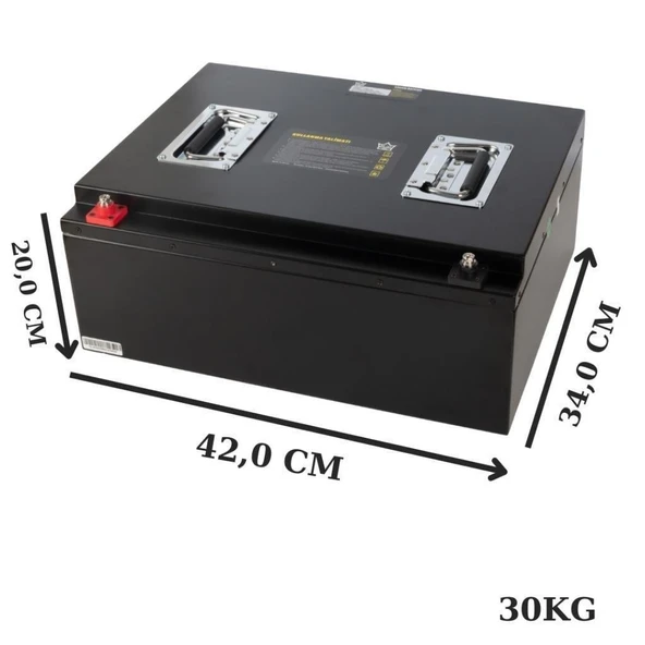OR-TEC 72 V 50 Ah LiFePO4 E-BİKE BATARYA 02ORLB7250 ürün görseli 1