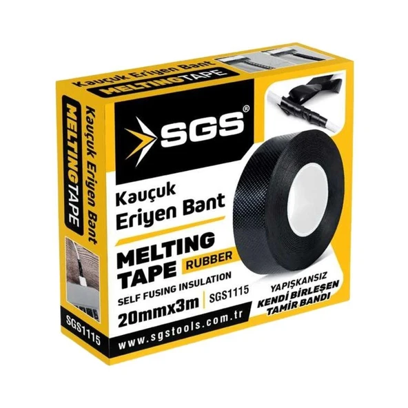 SGS 1115 KAUÇUK ERİYEN BANT 20MM 3M ürün görseli 1