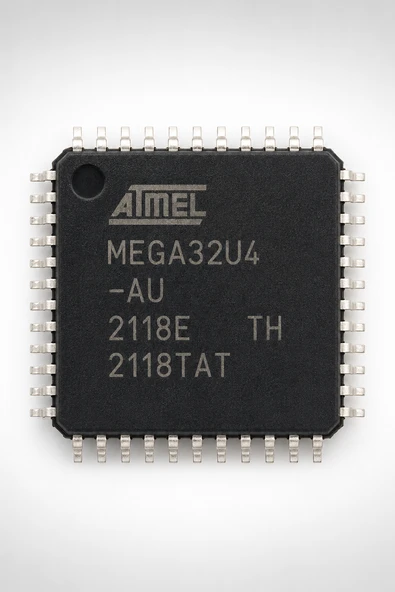 ATMEGA32U4-AU Atmel Microchip TQFP-44 8 Bit AVR 16MHz USB Mikrodenetleyici Entegre ürün görseli 1