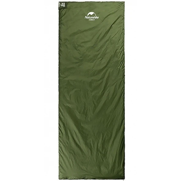 Naturehike Lw180 Mini Uyku Tulumu Yeşil Renk M Beden Sol Fermuar ürün görseli 1