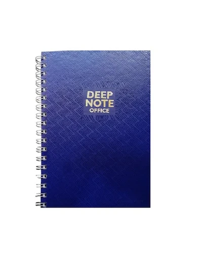 Özkan Deepnote 17x24 Spiralli Çizgisiz Defter 100 Yap Lacivert ürün görseli 1