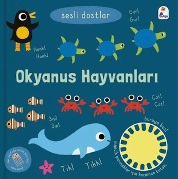 Sesli Dostlar - Okyanus Hayvanları (Sesli Kitap) ürün görseli 1