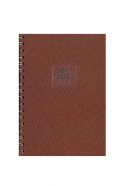 Özkan Deepnote 17x24 Sp.çizgisiz Defter 100 Yap Kahverengi ürün görseli 1