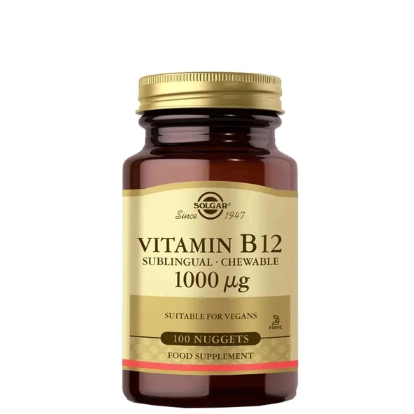 Solgar Vitamin B12 1000 Mcg 100 Tablet ürün görseli 1