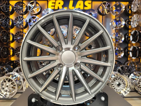 4 Adet PRO-3041 5.5*13 4*100 ET25 67.1 GUN MACK JANT (Takım) ürün görseli 1