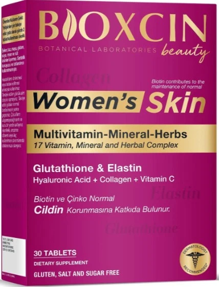 Bioxcin Womens Skin Tablet 30'lu ürün görseli 1