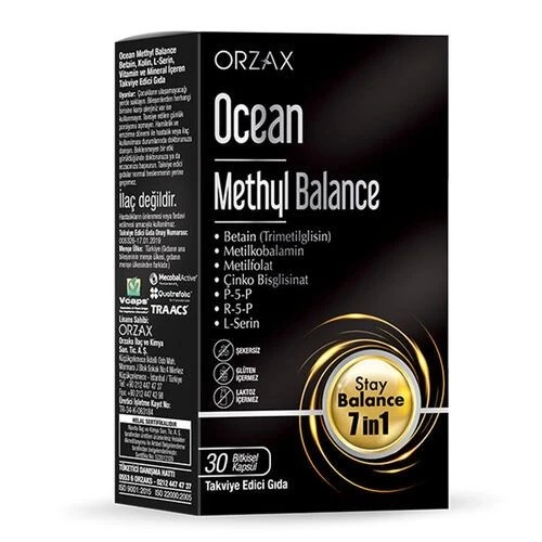 Ocean Methyl Balance 30 Kapsül ürün görseli 1