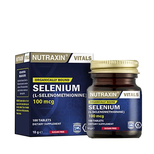Nutraxin Selenium 100 mcg 100 Tablet ürün görseli 1