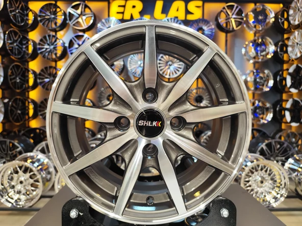 4 Adet SLK-2027 5.5*13 4*100 ET35 73.1 GUN MACK JANT (Takım) ürün görseli 1
