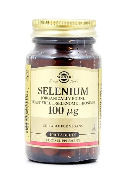 Solgar Selenium 100 mg 100 Tablet ürün görseli 1
