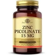 Solgar Zinc Picolinate 15 mg 100 Kapsül ürün görseli 1