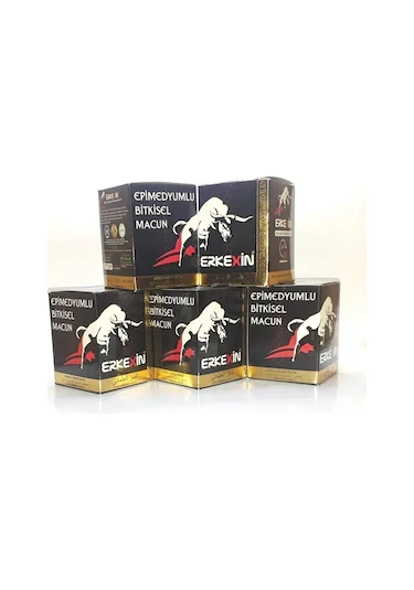 Erkexin Ballı Bitkisel Macun 240 gr x 5 Adet ürün görseli 1