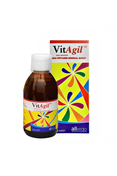 Vitagil Multivitamin Mineral Şurup 250 ml ürün görseli 1