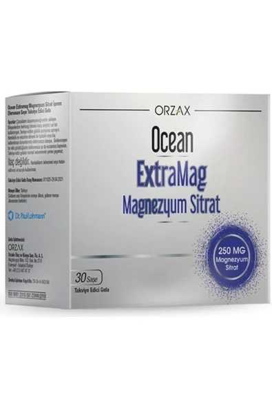 Ocean ExtraMag 30 Efervesan Saşe ürün görseli 1