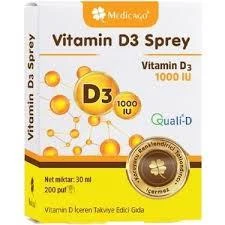 Medicago Vitamin D3 Sprey 30 ml ürün görseli 1