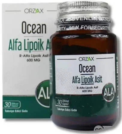 Ocean Alfa Lipoik Asit 600 mg 30 Tablet - Resim 2