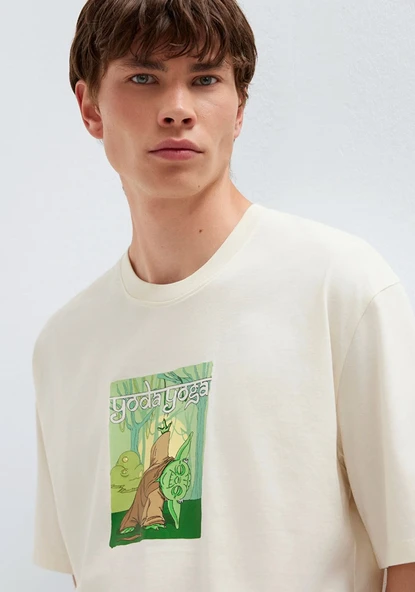 Mavi M0613351  Mavi Yoda Yoga Baskılı Tişört Erkek T-Shirt ürün görseli 1