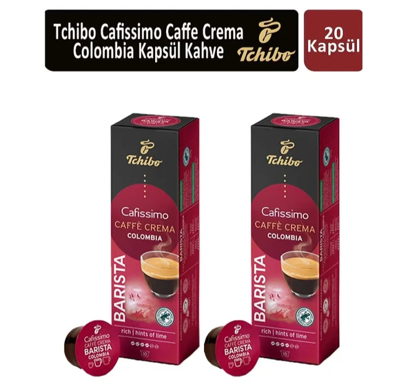 Tchibo Tchibo Cafissimo Caffe Crema Colombia Kapsül Kahve x 2 Adet ürün görseli 1