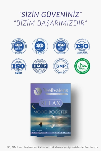 Relax Bitkisel Karışım Tablet Alıç Passiflora Valerian 30 Tablet - Resim 6