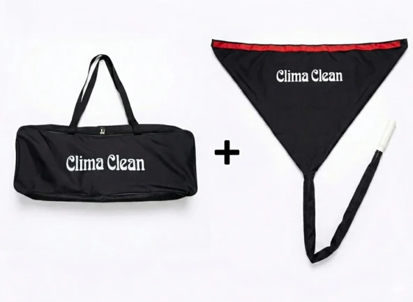 DUVAR TİPİ KLİMA TEMİZLEME APARATI ÇANTASI VE Brandası-Clima Clean Boş Çanta ve Profilsiz Sızdırmaz Branda (Kumaş) ürün görseli 1