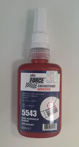EMS FORCE BORU SIZDIRMAZLIK ELEMANI - SIVI CONTA - 50 ml ürün görseli 1