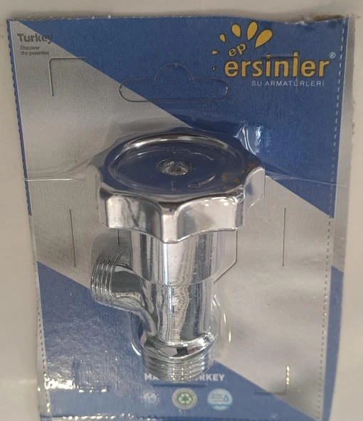 ERSİNLER KROM TAHARAT MUSLUĞU 3/8 ( VAKUM AMBALAJ ) ürün görseli 1