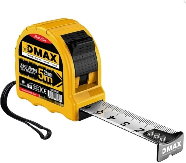 DMAX ŞERİT METRE 5mtX25mm DMX4747 - Resim 2