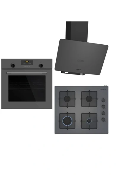 Profilo Platin Gri Set(FRMA234G - OE36P9P10D - DVK6J479) ürün görseli 1