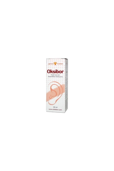 Abfen Farma Oksibor Kulak Damlası 30 ml ürün görseli 1